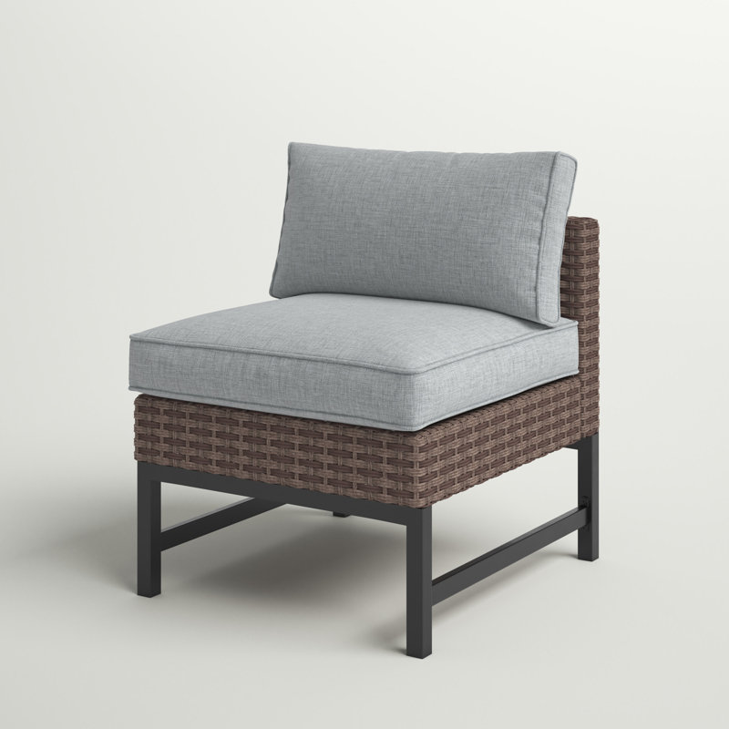Chaise de patio avec coussins Hesse