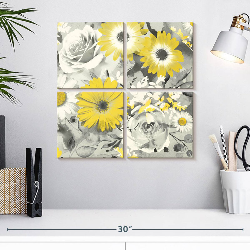 Harnek Yellow, 18" H x 18" W