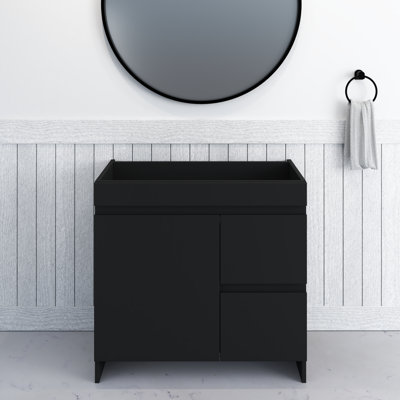 Cinnamon 36'' Single Bathroom Vanity Base Only