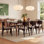Ena Glass Top Dining Set (8 Chairs)