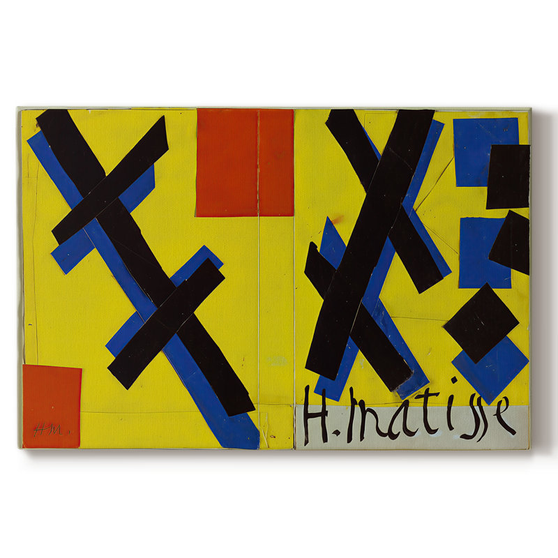 The Bees (Les Abeilles)-Henri Matisse-Gallery Wrapped Canvas-1948, 18 x 27