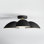 Adarna 3-Light Semi Flush Mount