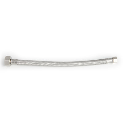 2 conduites d'alimentation en acier inoxydable de 16 pouces en acier inoxydable, F 3/8 X F 7/8, conduites d'alimentation flexibles pour la toilette, ajustement universel, étanche, certifié Cupc