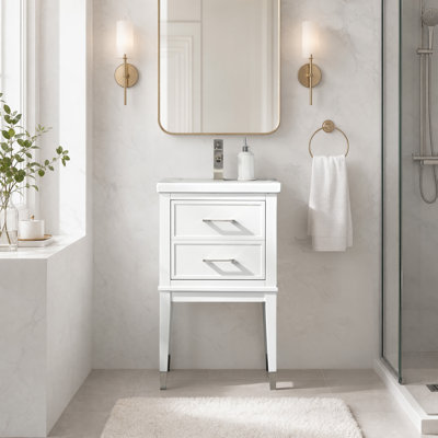 Ensemble de meuble-lavabo simple 20 po Deon