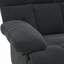 Fauteuil inclinable manuel berçant avec revêtement Nubby et accoudoirs moelleux, sans pivot-1399892118