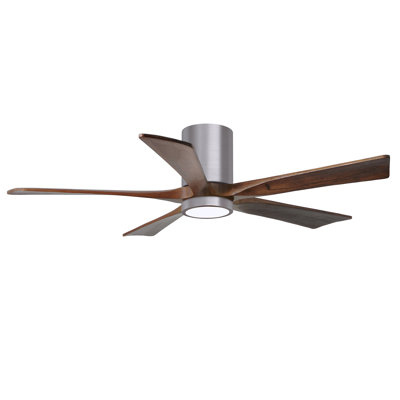 Ventilateur de plafond à 5 pales DEL avec ensemble d'éclairage inclus Irene