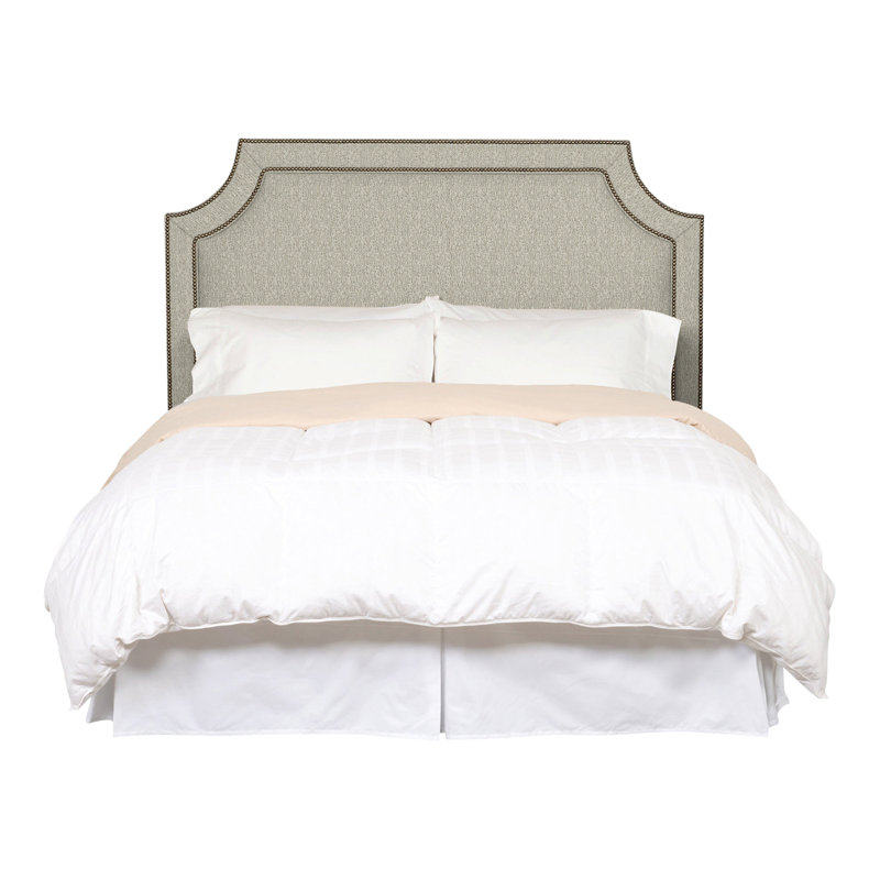 Audrey/Asher Queen Upholstered Panel Headboard, Ian Smoke, Yes