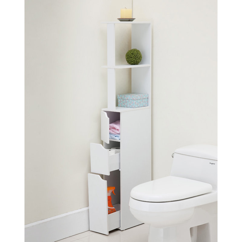 Hollie-Jo Linen Cabinet, White