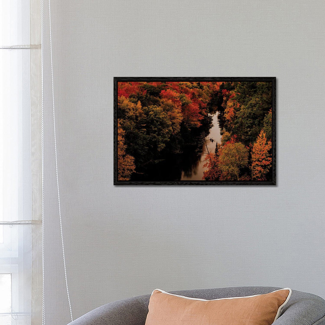 Autumn Kayaks von Sean Marier - Giclée auf Leinwand in der Galerie