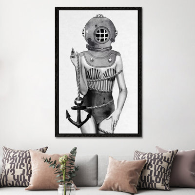 Sunken 1 Piece Wall Art on Canvas