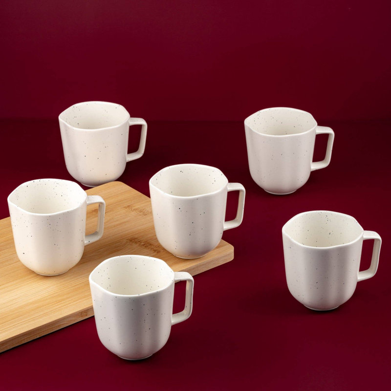 Porcelain Non Stackable Cup | 9oz,