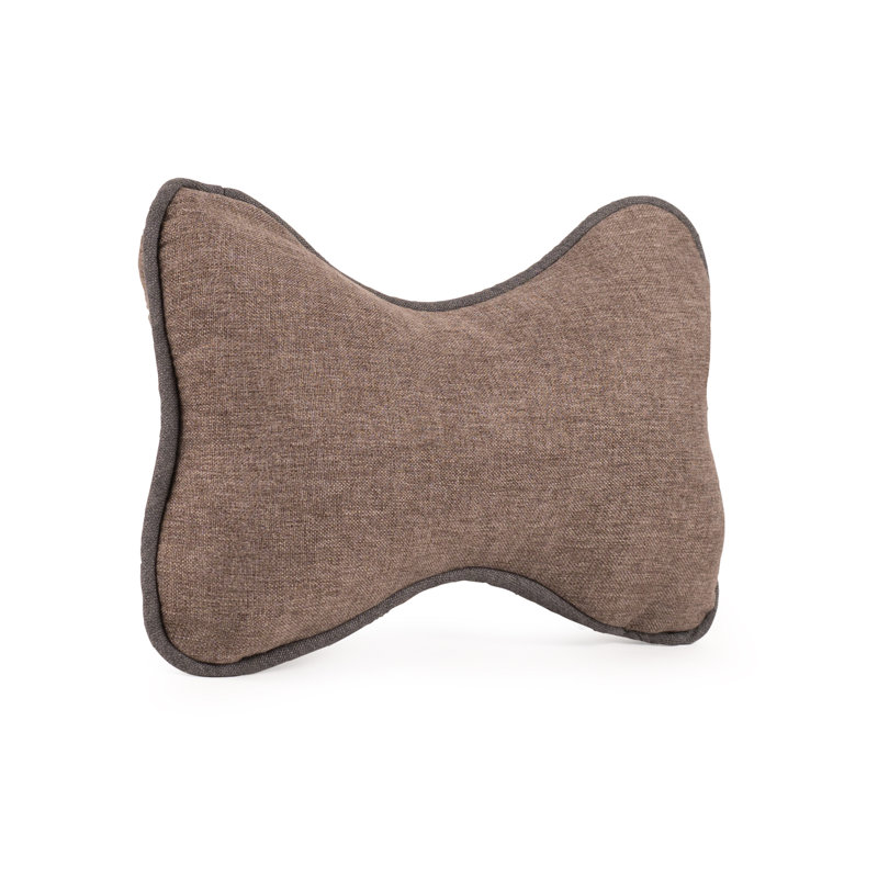 Coussin GreenDog Luxe, Café, S / M (l 12 po x H 8 po)