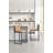 Zavier  Upholstered Linen Bar Counter Stools