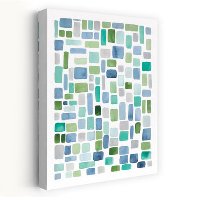 Sea Abstract Contemporary Geometric Wall Art