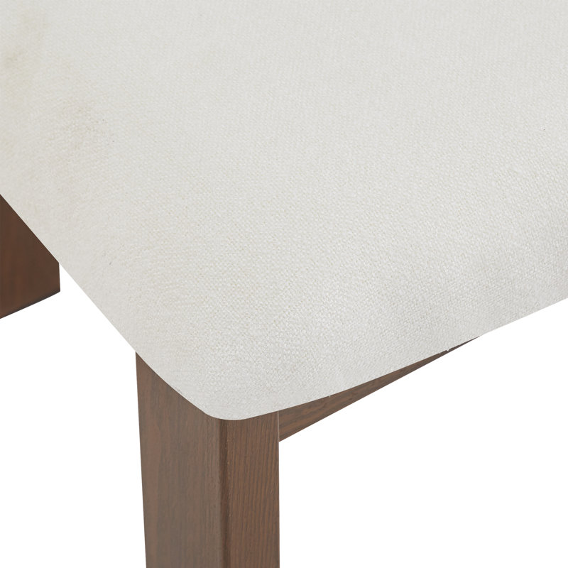 Uecker 5-Piece Dining Set, Natural Oak, White