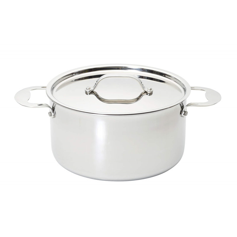 Jermaine 2 - Piece Non-Stick Stainless Steel (18/10) Cookware Set