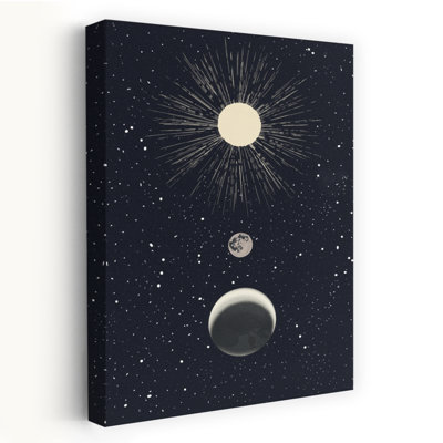 A Sky Full Of Stars Abstract Contemporary Elegant Architecture Landscape Wall Art