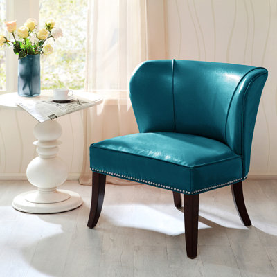 Armless Accent Chair Comfy Chair Living Room Chair Accent Chair Bedroom Chair