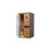 Mini One-Person Mahogany Sauna Room