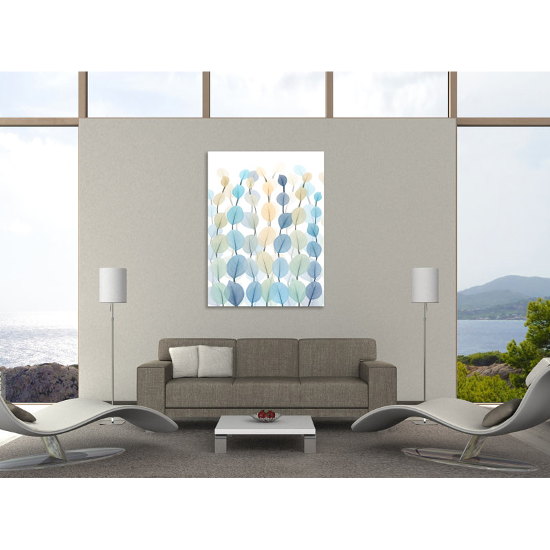 «Lantern Forest 2», toile tendue par Albert Koetsier, H 20 po x l 15 po x P 1,5 po