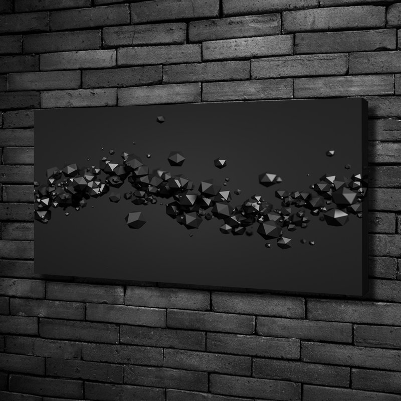 3D Abstraction - No Frame Print on Canvas