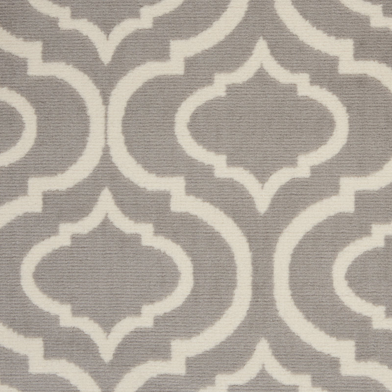Geometric Area Rug, Round 160cm