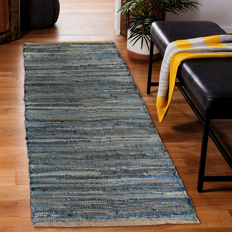 Cotton Abstract Indoor Rug