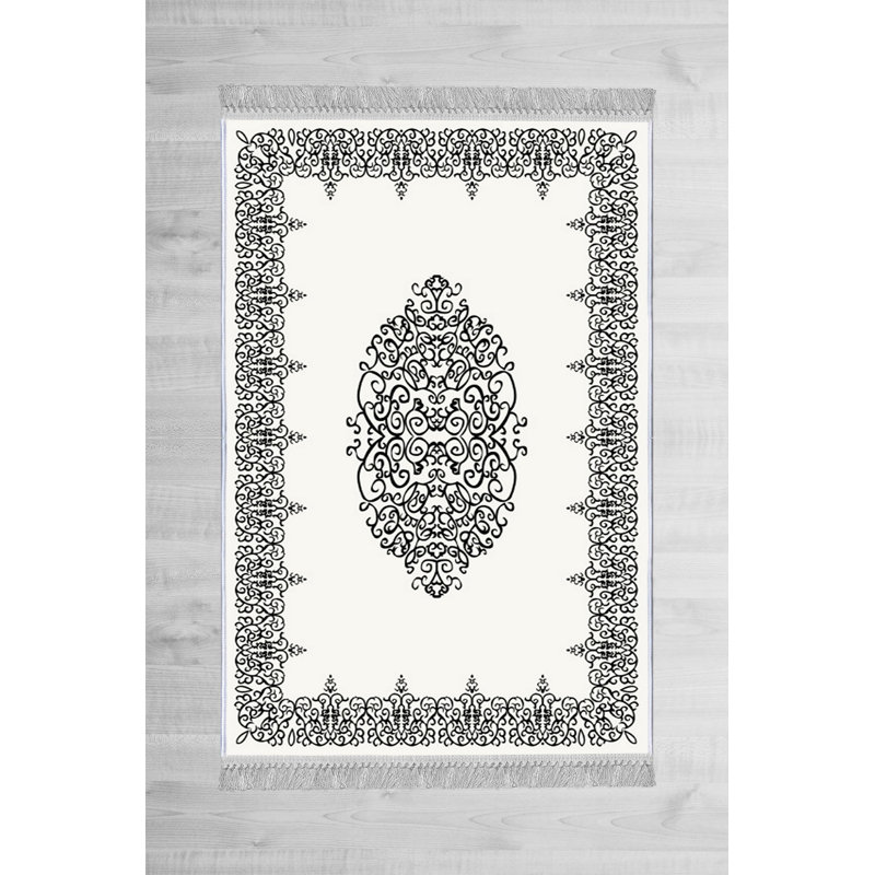 Luxurious Velvet Area Rug (4.6 x 7.2 ft), 100% Antibacterial Fabric, Non-Slip Cotton Backing, Pile Height: 0.4 in | Machine Washable, 3D Digital Print Design | Perfect for Living Room & Bedroom Decor, Soft & Durable
