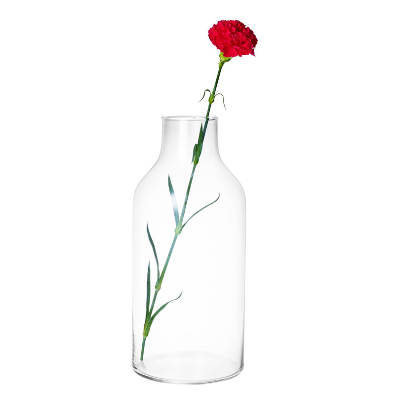 Mgrdich Glass Table Vase, 30cm H x 15cm W x 15cm D