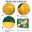«Ifunanya Green Tropical Safari Leaves I» - art mural-89388838-89388840-89388843