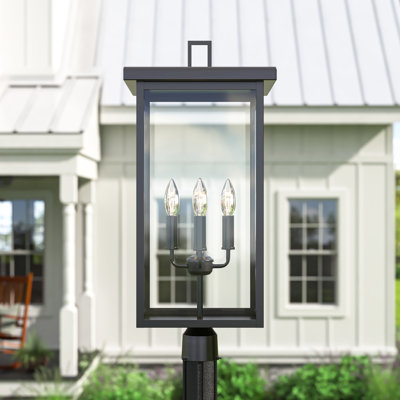 Schwager 4 Light 30" Tall Outdoor Single Head Post Light