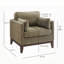 Chaise avec accoudoirs Chios-1531245221