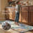 Modern Floral Anti Fatigue Memory Foam Kitchen Mat-538201344