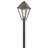Endsley Single Light Outdoor Aluminum Post Mount Lantern