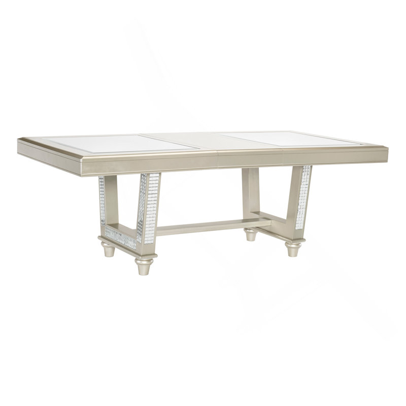 Glamour Style Trestle Table de salle à manger
