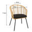 MacLaine 4 - Person Patio Dining Set with Round Table , Cushions Included