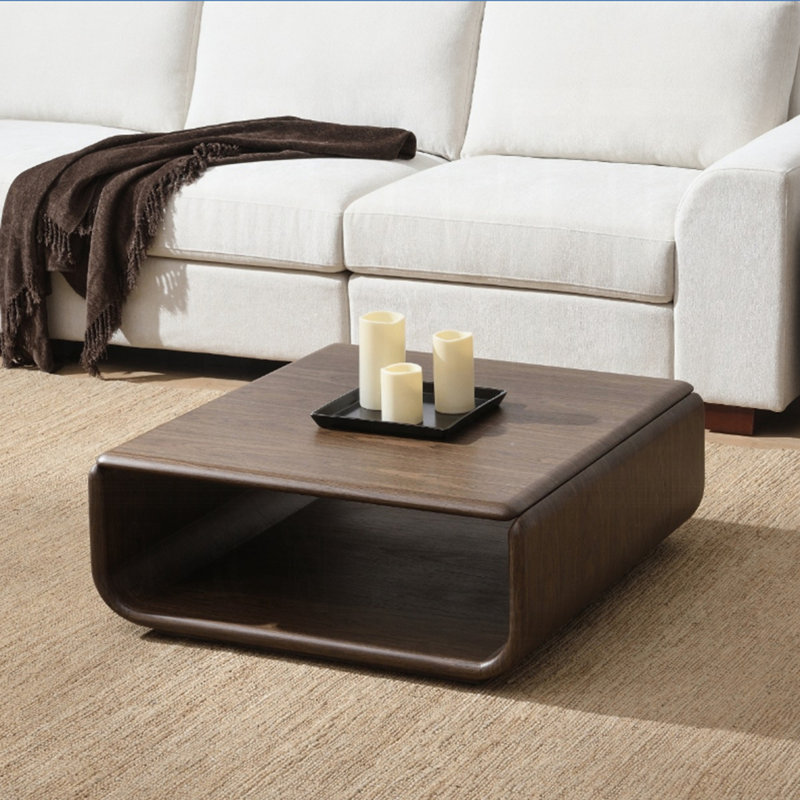 Lanza Dark Walnut Coffee Table
