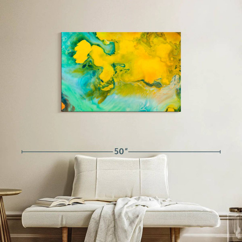 Avery Abstract Rustic, 24" H x 36" W