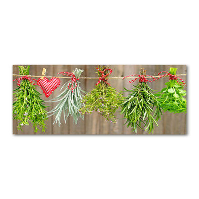 Herbs On Canvas A String - No Frame Print on Canvas