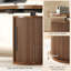  Bureau de direction à hauteur ajustable électrique 57 po avec rangement-1504660283