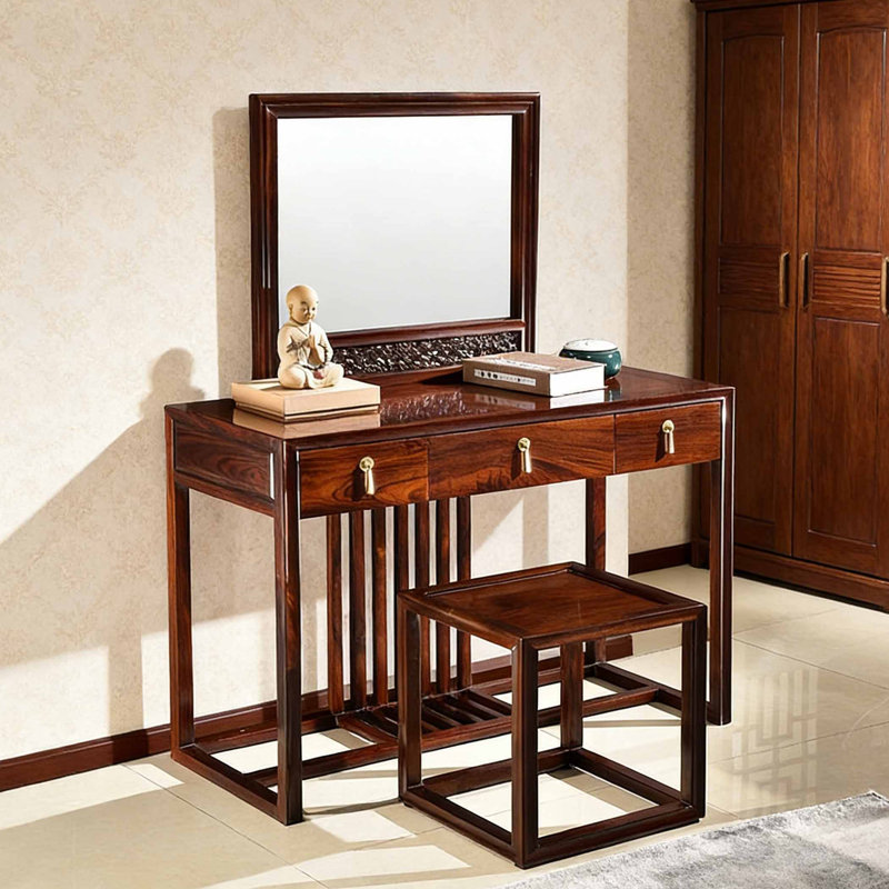 Chinese style storage dressing table