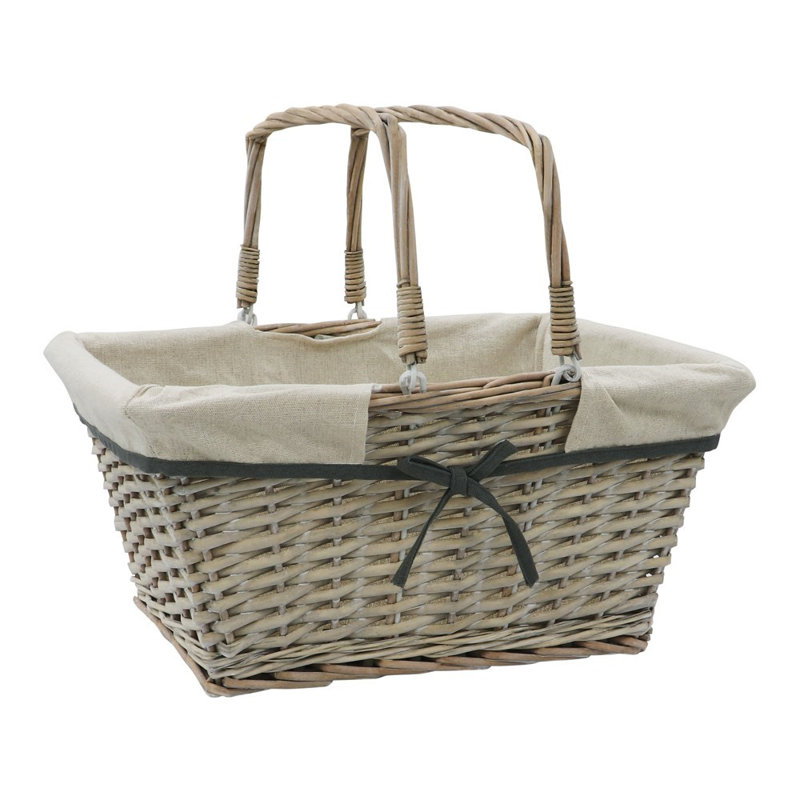JVL Wicker Decorative Basket