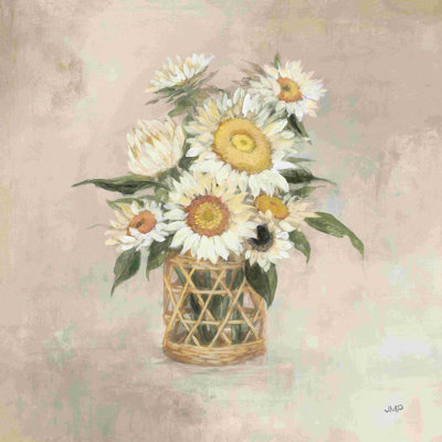 Tournesols en rotin par Julia Purinton - reproduction
