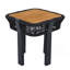 Table de bout d'extérieur en bois d'acacia, capacité de 120 lb