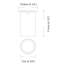 Kronn 1-Light Flush Mount-3365968