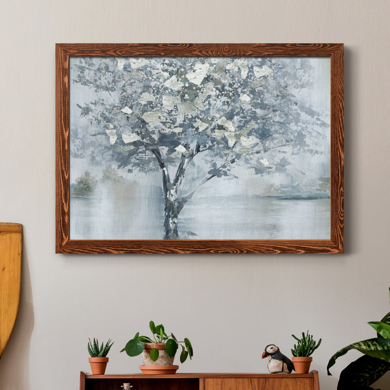 Foil Foliage - reproduction d'art sur toile, H 31 po x l 44 po x P 1 po, Érable