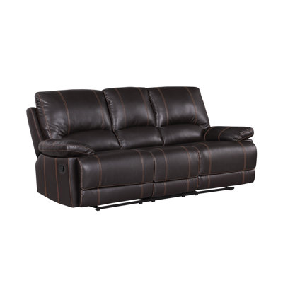 Global United Leather-Air Recliining  Sofa