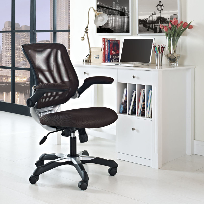 Modway Edge Mesh Office Chair, Brown