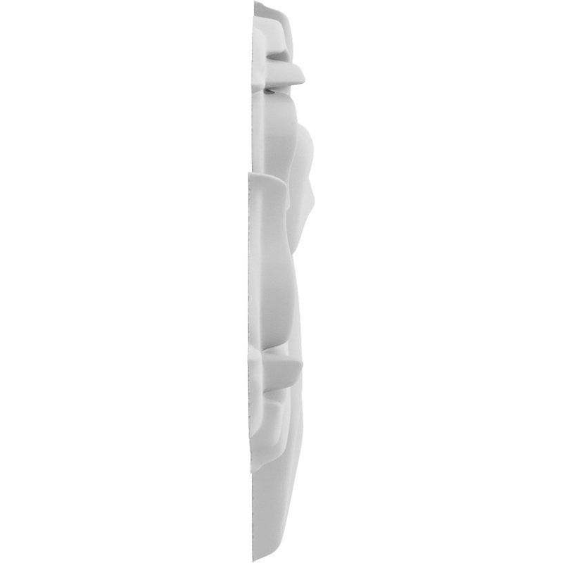 Rosettes de qualité supérieure, H 2,25 po x l 3 po x P 0,25 po, Gauche