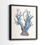 Indigo Reef I-Premium, reproduction encadrée prête à accrocher - aucun clou requis - aucun clou requis-990022948-990022940